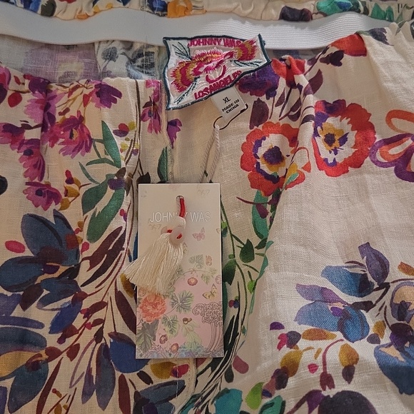 Johhny Was NWTs Linen Skirt - Picture 7 of 8